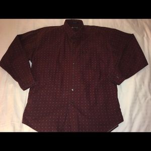 CHAPS Ralph Lauren LS Men’s Button Down Floral L